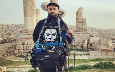 El productor de Sonido en locación Stu Chacon, viaja por el mundo con Lectrosonics