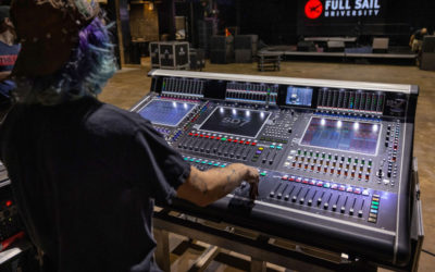DiGiCo Quantum338 agregado a la línea de tecnología en Full Sail Live 1