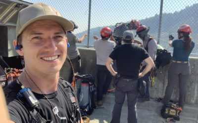 El especialista en sonido directo de Sacramento Donovan Murphy lleva a Lectrosonics a alturas vertiginosas