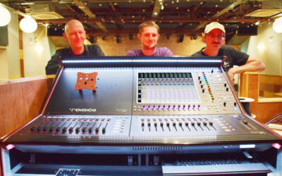 Las nuevas consolas Q225 de DiGiCo en el corazón del entretenimiento en vivo en Leeds