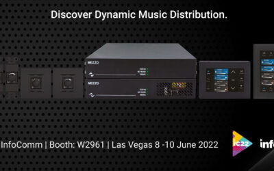 Dynamic Music Distribution and Mover en InfoComm 2022