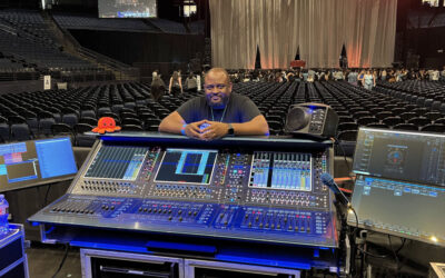 Las placas DiGiCo Quantum338 vienen a bordo del viaje por carretera de aguas azules de Kehlani