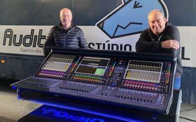 Auditiv invierte en DiGiCo Quantum 338, aumentando la capacidad, flexibilidad y operatividad del inventario de alquiler de consolas