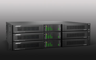 Powersoft y Bose colaboran para lanzar amplificadores PowerShareX