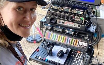 La jefa de sonido directo Nina Rice tiene su mejor día con Lectrosonics