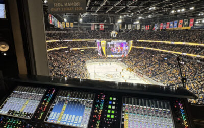 Bridgestone Arena logra un triplete con un tercer escritorio DiGiCo