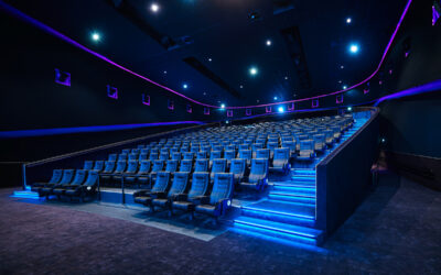 Amplificadores Powersoft Quattrocanali ofrecen excelencia de audio en cines de lujo