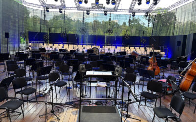 Adam Zawadzki lleva la magia del cine al teatro al aire libre con micrófonos DPA