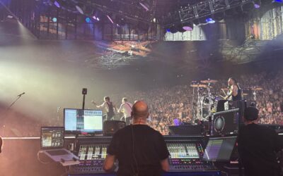 Busted vs McFly Tour: Monitoreo inmersivo intraauricular KLANG y DiGiCo Quantum 338