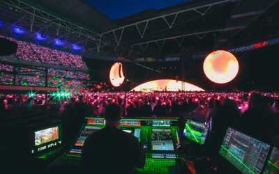 Coldplay recorre el mundo con transform.engine en su gira mundial Music of the Spheres