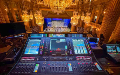Tres DiGiCo Quantum 852 ofrecen un audio nítido para la presentación de Marvels of Saudi Tour en el Palacio de Versalles