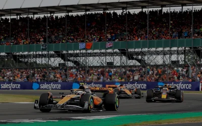 AUDAC en el circuito de Silverstone de F1