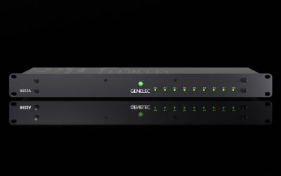 El nuevo dispositivo de gestión de sistemas Genelec 9402A ofrece monitorización profesional compatible con Dante