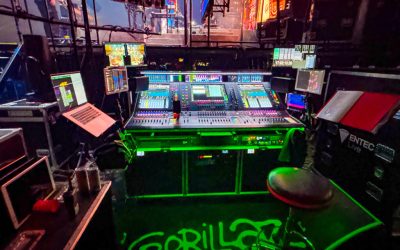 Los ingenieros de Gorillaz eligen el flujo de trabajo de DiGiCo para la épica gira mundial de la banda, The Mountain World Tour
