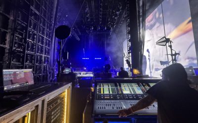 Las consolas DiGiCo Quantum siempre son suficientes para los ingenieros de sonido en directo de Turnstile