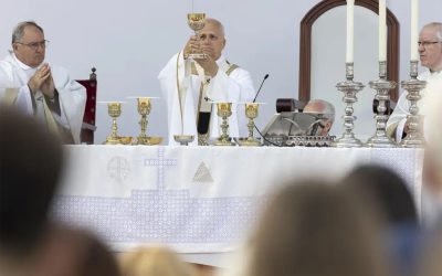 Wisycom y DPA Microphones acompañaron la visita del papa León XIV a España