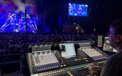 Kevin Madigan lleva el transform.engine de Fourier Audio de gira con Santana