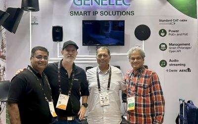 Genelec presenta la Serie 4000 y Smart IP en InfoComm India 2026